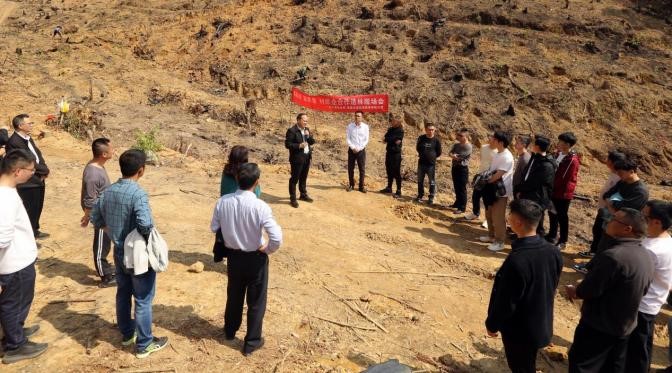 不負春光好，搶播萬畝林 ——將樂縣村企合作造林工作現場會在福建金森召開